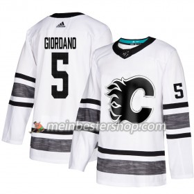 Calgary Flames Mark Giordano 5 2019 All-Star Adidas Weiß Trikot Authentic - Herren